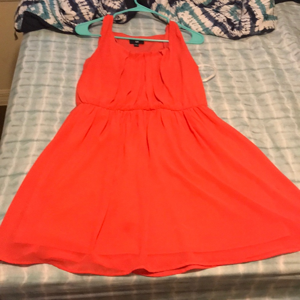 Peach dress